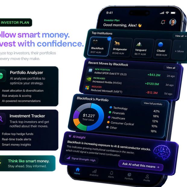 Bundle Investor Plan (Portfolio Analyzer + Investment Tracker)